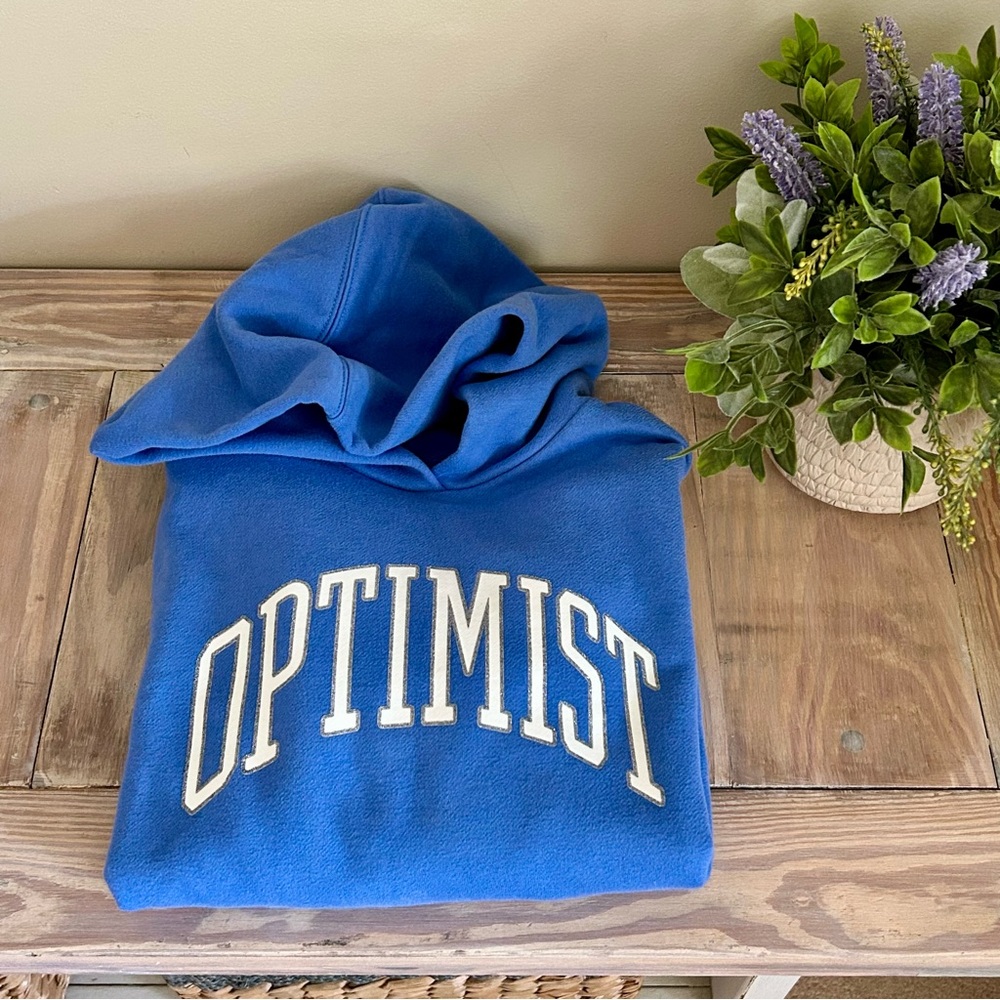 Gap Blue “Optimist” Hoodie - NEW!😊